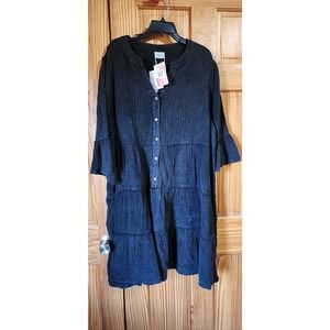 New In dress with‎ ruffle bell sleeve